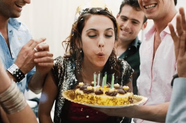 Verjaardagsfeest met vrienden