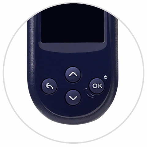 Uw meter aanzetten Uw meter aanzetten