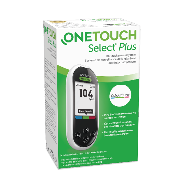 Lecteur OneTouch Select® Plus boîte